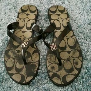 SOLD Coach sandals